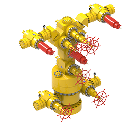 超高壓175MPa/210Mpa井口采氣樹(shù)